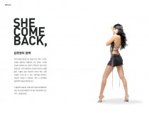 She comes back.