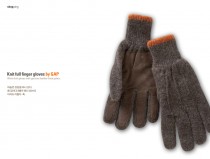 Knit full finger gloves by GAP