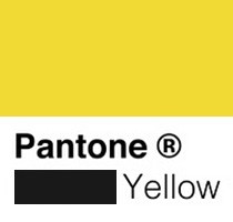 Pantone ________ Yellow