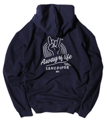 finger signature hoodie fade navy,Sandpiper♥♥♥♥