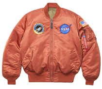 MA-1 NASA (CORE FIT) RustAlpha Industry♥♥♥