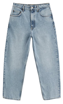 JEANS RELAXED CROPPED Medium BlueZARA♥♥
