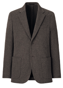 comport 2b jacket (brown pattern)Uniqlo♥♥♥