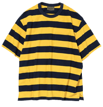 naval stripe s/s tee yellowuniform bridge♥♥♥