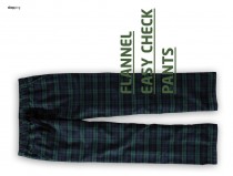 Flannel Easy Check Pants