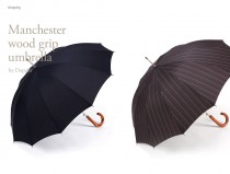 Manchester wood grip umbrella by Doppler