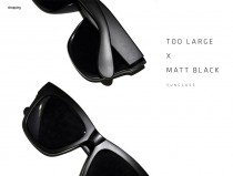 Too large x matt black