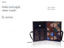 lambs wool argyle by CNYTTAN
