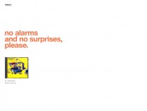 no surprises by radiohead