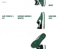 Gorge Green Air force 1