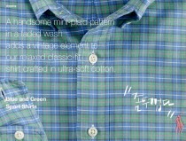 Blue and Green Sport Shirts by Polo RL