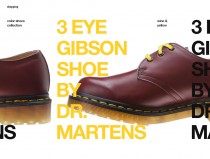 3 Eye Gibson Shoe by Dr. Martens