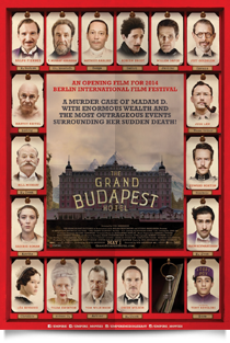 the Grand Budapest Hotel★★★★