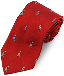 pony silk repp tie