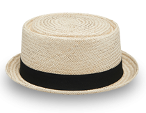EK Porkpie Palm Straw by newera