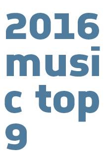 2016 music top 9