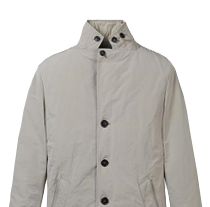 Goose Down Half Coat