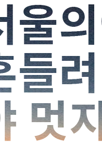 흔들려야 멋지다.