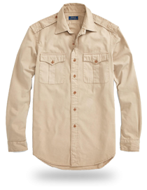 The Iconic Military Shirt_vintage camel♥