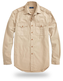 The Iconic Military Shirt_vintage camel♥