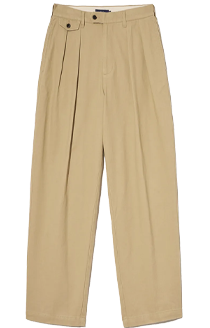 Premium Vintage Two-Tucks Gurkha Chino PantsYALE♥♥♥♥