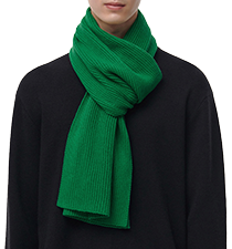 리브드 니트 머플러 아이리시 그린,무신사 스탠다드♥♥